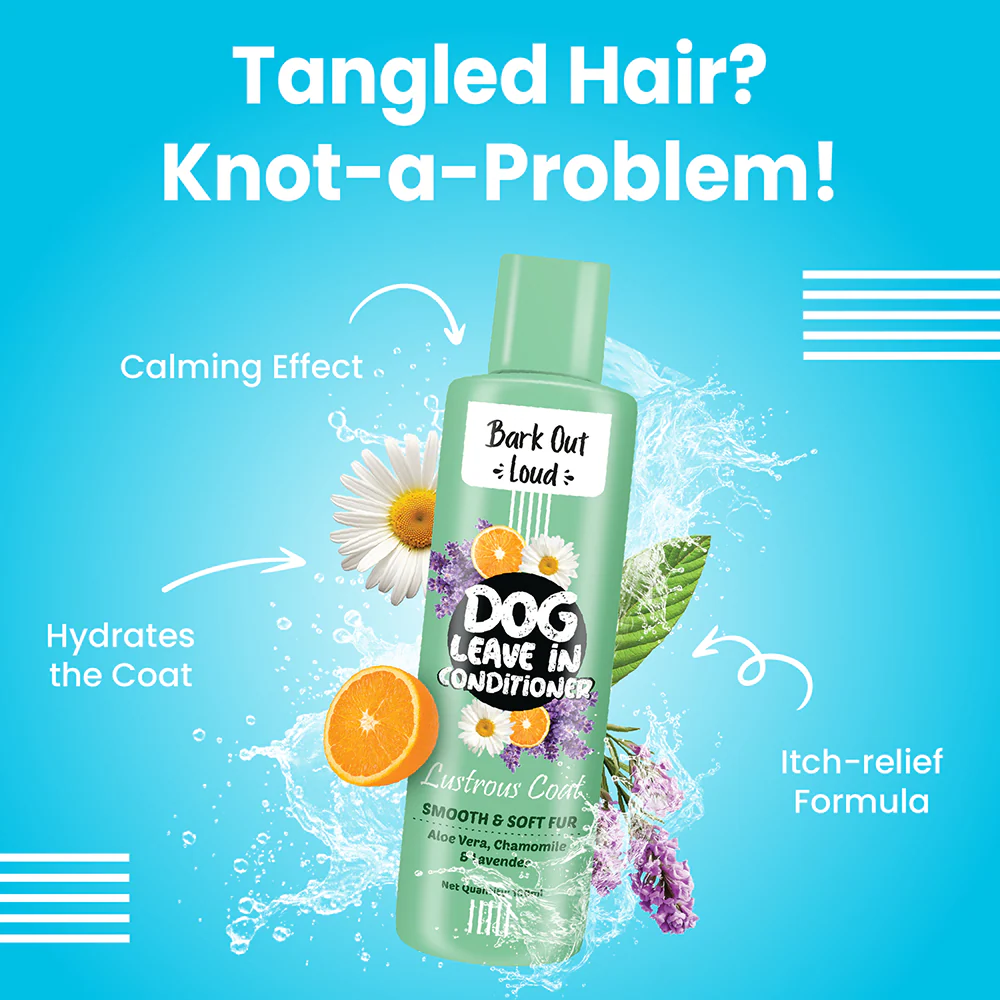 Bark Out Loud Lustrous Coat Leave in Conditioner for Dogs - Image 2