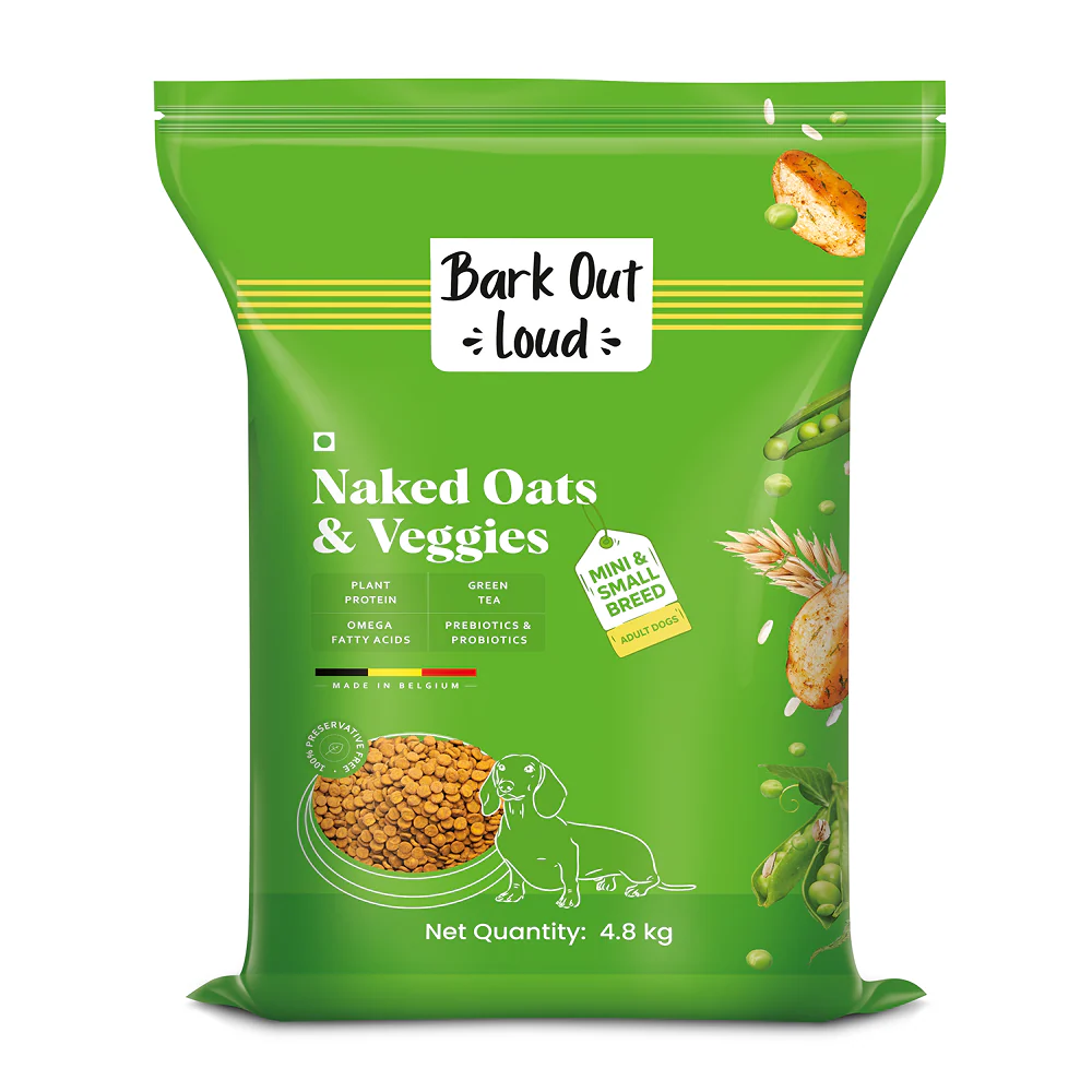 Bark Out Loud Naked Oats & Veggies Veg Mini & Small Breed Adult Dog Dry Food - Image 11