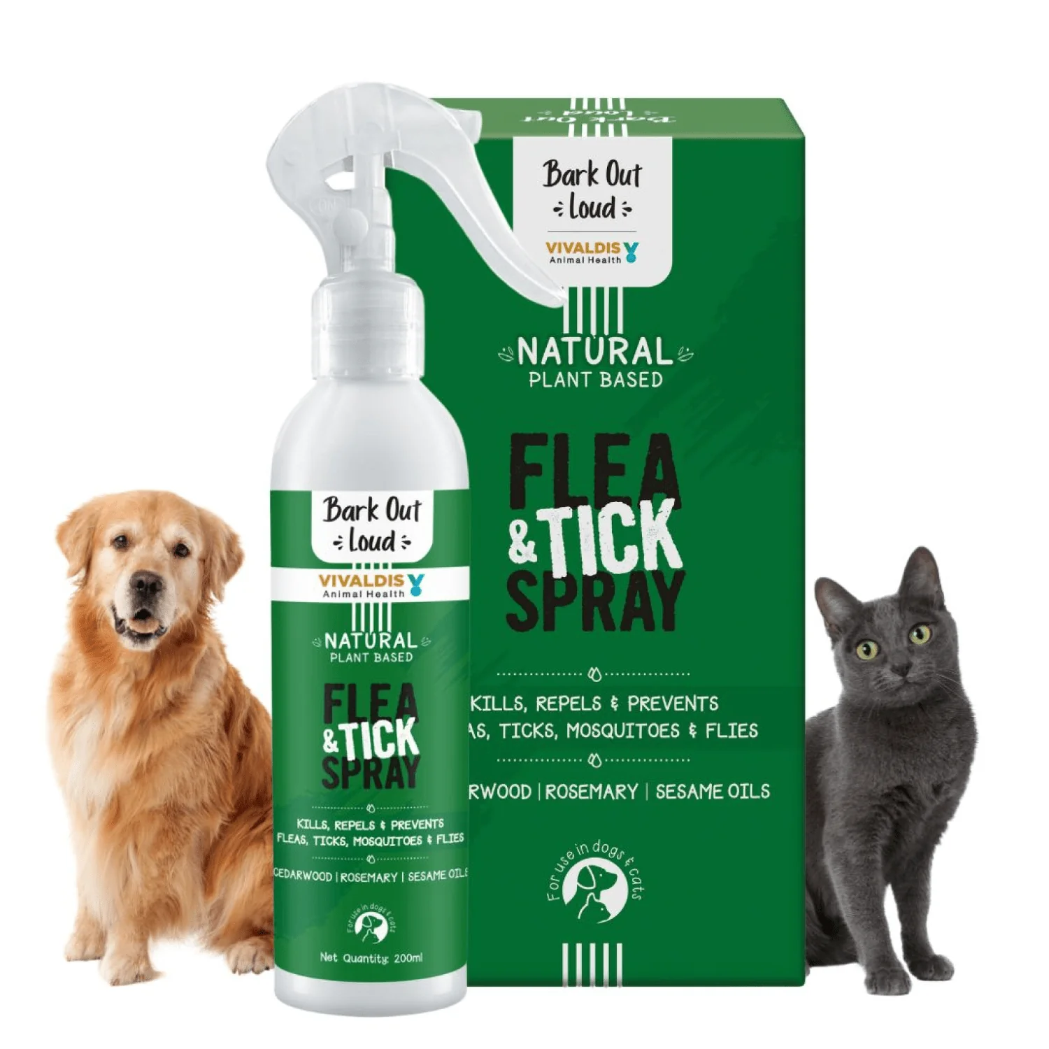 Bark Out Loud Natural Flea & Tick Spray for Dogs and Cats - Image 7