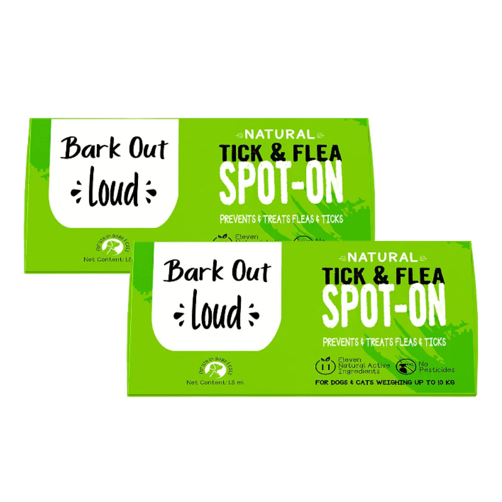 Bark Out Loud Natural Tick & Fleas Spot On Solution for Dogs and Cats - Image 11