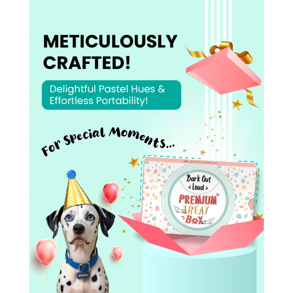 Bark Out Loud Premium Treat Box Chicken and Fish Dog Treat - Image 3