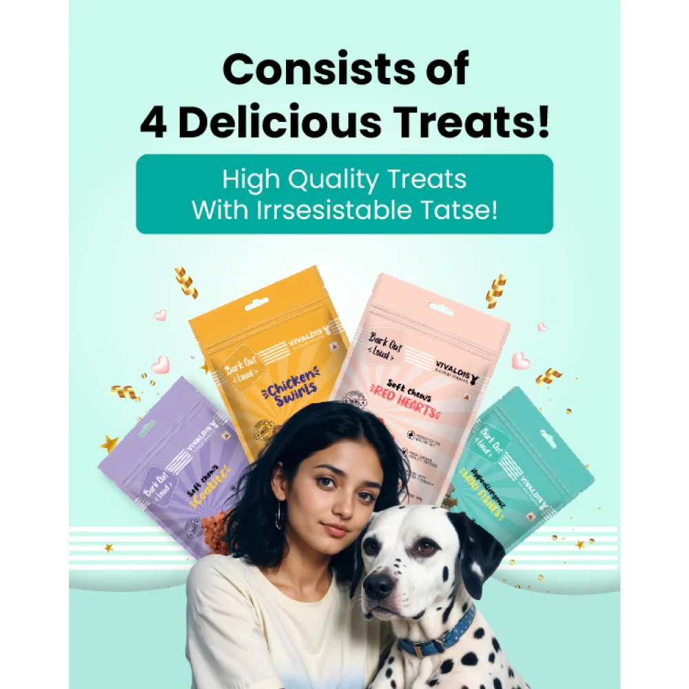 Bark Out Loud Premium Treat Box Chicken and Fish Dog Treat - Image 6