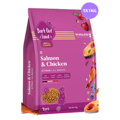 Bark Out Loud Salmon and Chicken Kitten Dry Food - Image 11