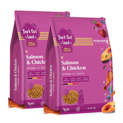 Bark Out Loud Salmon and Chicken Kitten Dry Food - Image 9