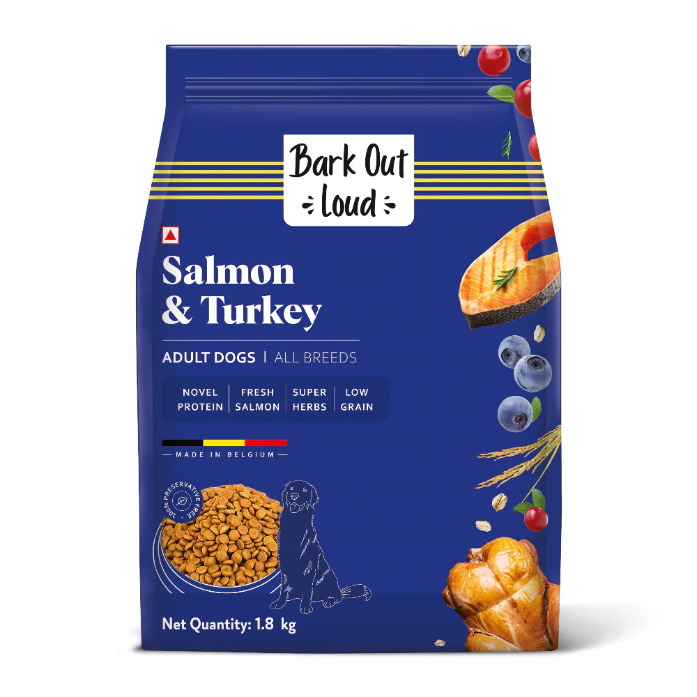 Bark Out Loud Salmon & Turkey Adult Dog Dry Food - Image 14