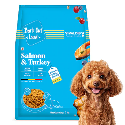 Bark Out Loud Salmon & Turkey Mini & Small Breed Adult Dog Dry Food - Image 10