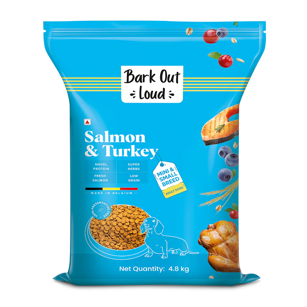 Bark Out Loud Salmon & Turkey Mini & Small Breed Adult Dog Dry Food - Image 13