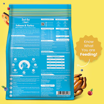 Bark Out Loud Salmon & Turkey Mini & Small Breed Adult Dog Dry Food - Image 9