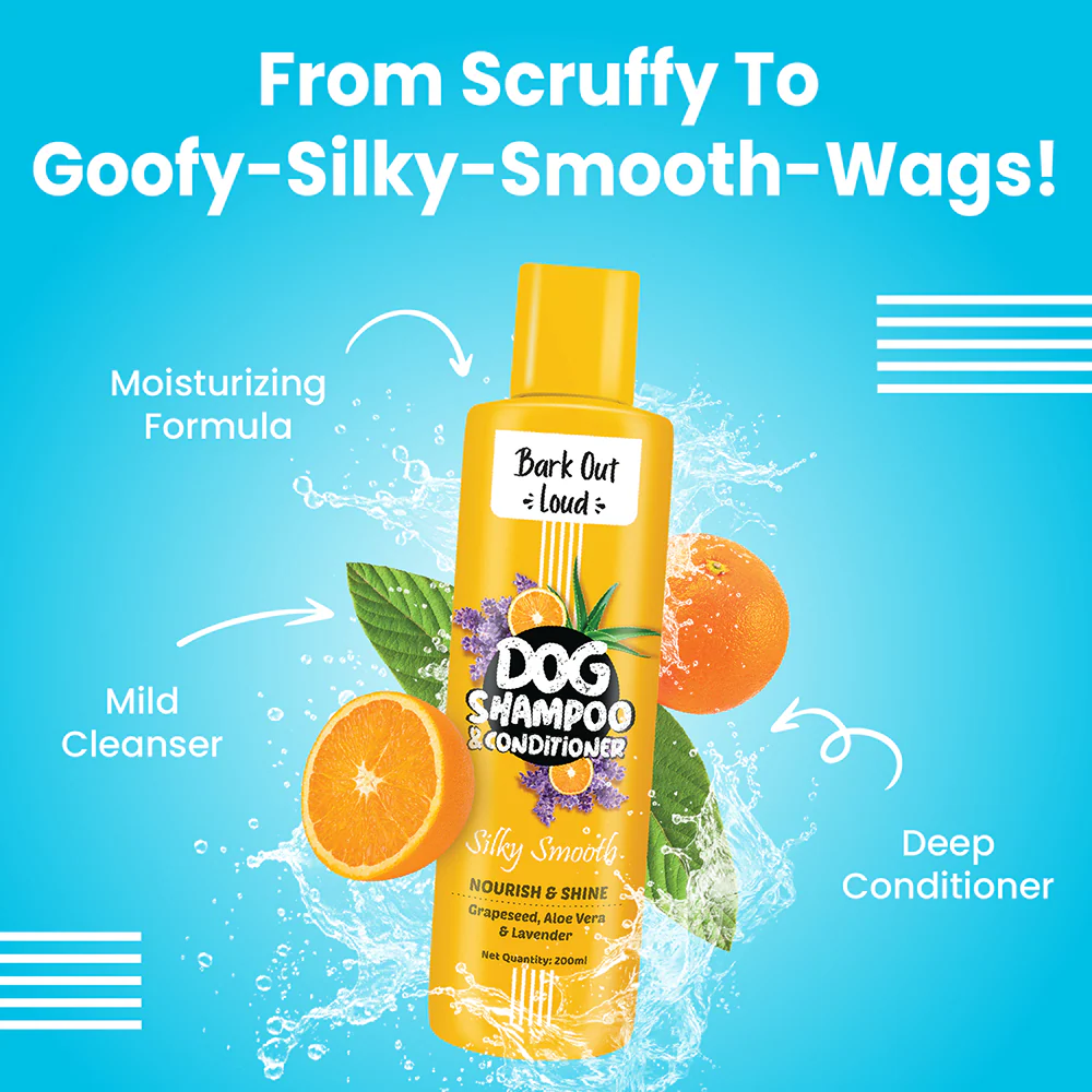 Bark Out Loud Silky Smooth Shampoo & Conditioner for Dogs - Image 2