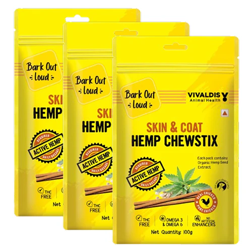 Bark Out Loud Skin & Coat Hemp Chew Stix for Dogs and Cats - Image 8