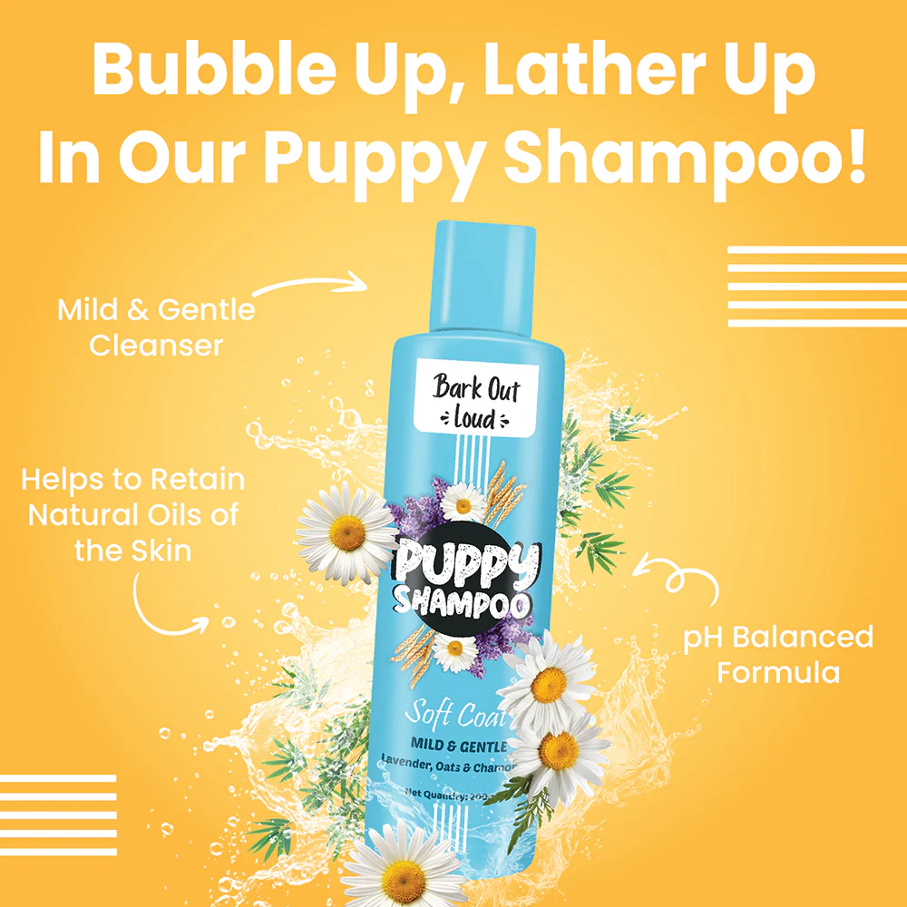 Bark Out Loud Soft Coat Puppy Shampoo for Dogs - Image 2