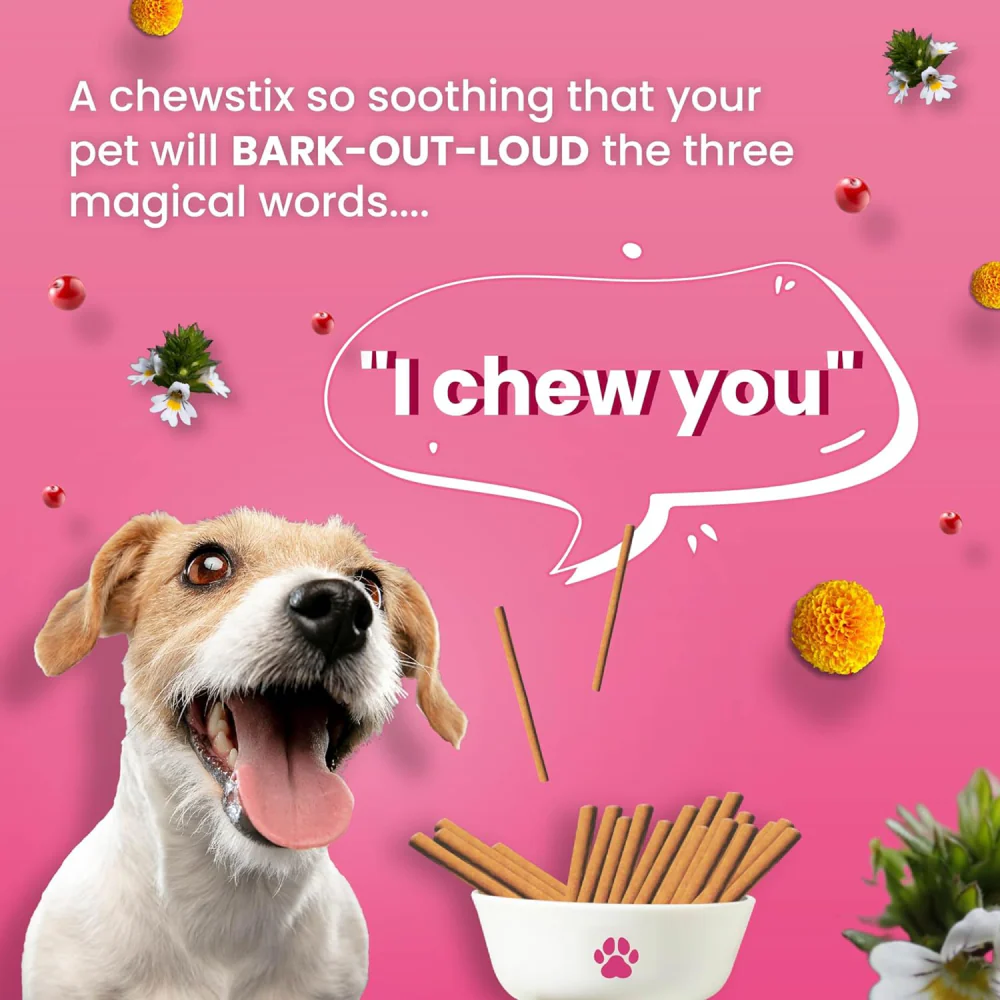 Bark Out Loud Tear Stains Eyebright Chew Stix Dog Treats - Image 5