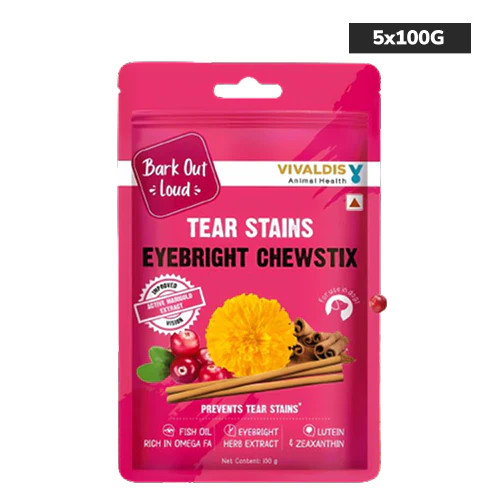 Bark Out Loud Tear Stains Eyebright Chew Stix Dog Treats - Image 9