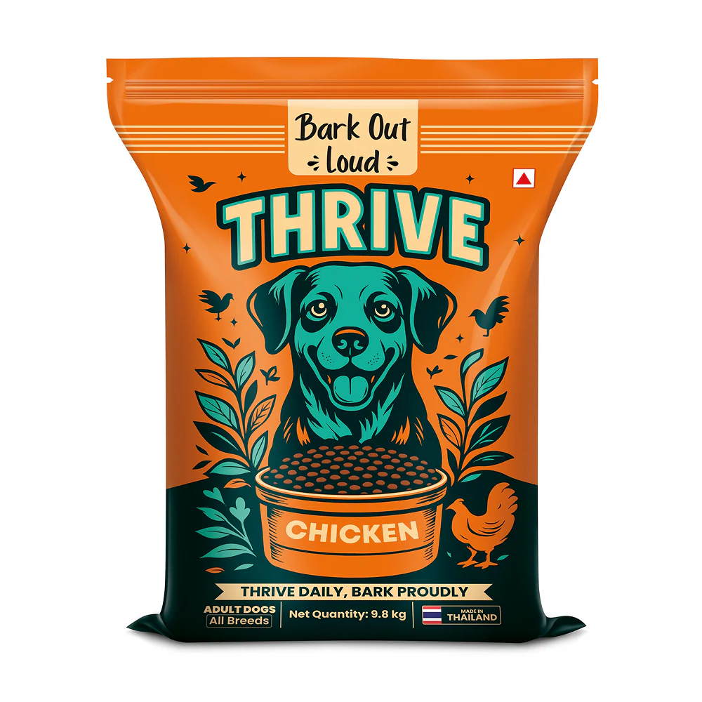 Bark Out Loud Thrive Chicken Flavour Adult Dog Dry Food - Image 7