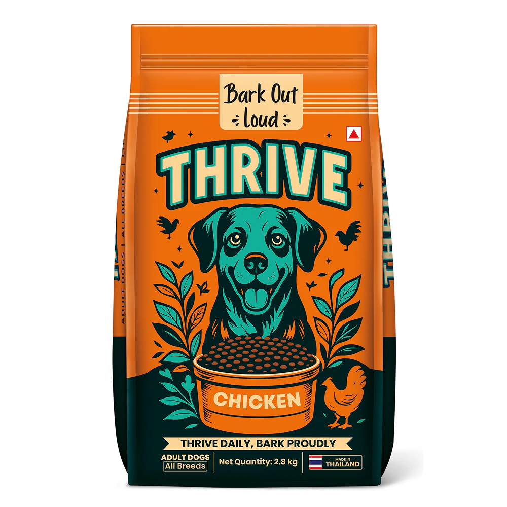 Bark Out Loud Thrive Chicken Flavour Adult Dog Dry Food - Image 9
