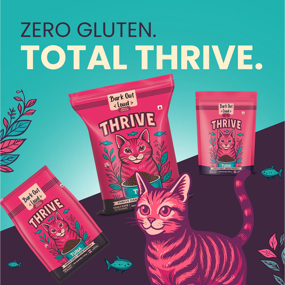 Bark Out Loud Thrive Tuna Flavour Adult Cat Dry Food - Image 3