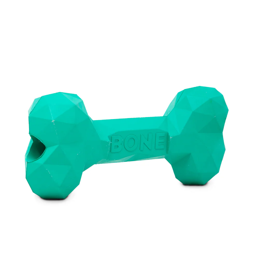 Barkbutler Chu the bone Treat Dispensing Toy for Dogs (Green) - Image 9