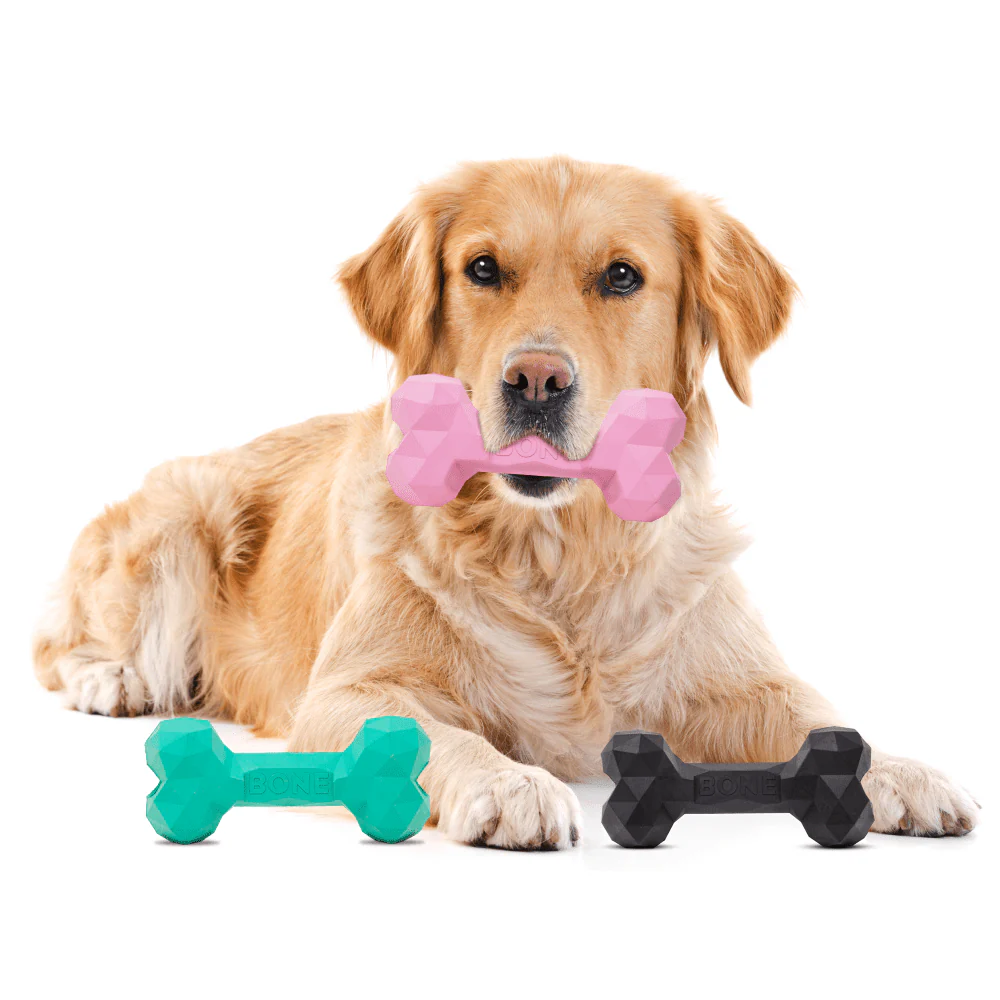 Barkbutler Chu the bone Treat Dispensing Toy for Dogs (Pink) - Image 4