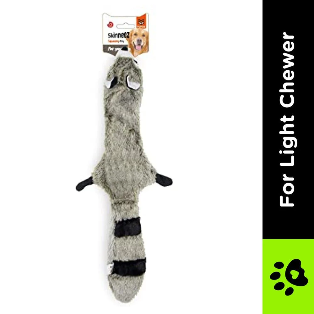 Barkbutler x Fofos Skinneez Raccoon Toy for Dogs - Image 2