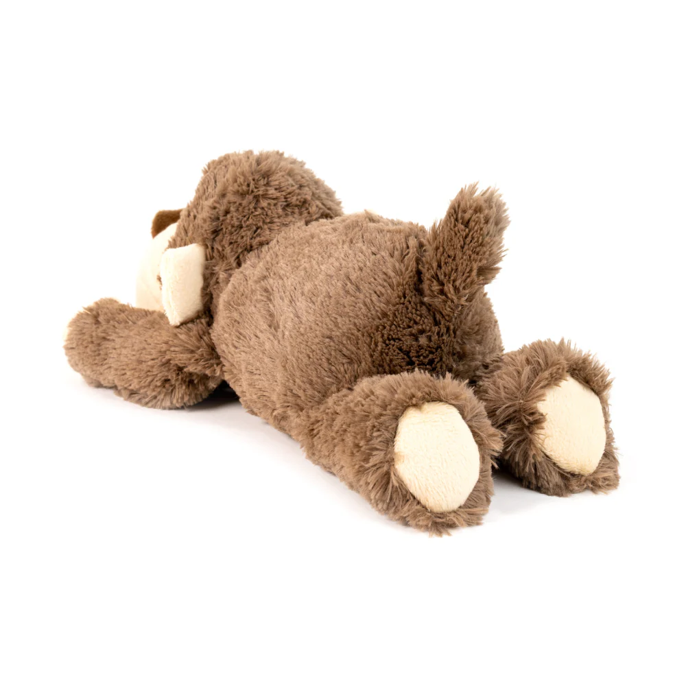 Barkbutler JumBoh the Bear Plush Toy for Dogs | For Medium Chewers (Brown) - Image 5