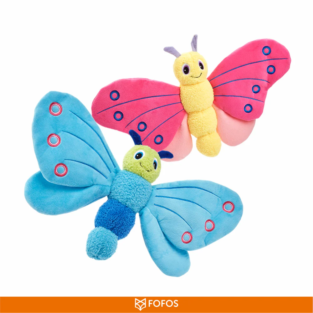 Barkbutler x Fofos Jumbo Butterfly Plush Toy for Dogs (Blue) - Image 8