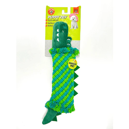 Barkbutler x Fofos Dental Crocodile Toy for Dogs - Image 3