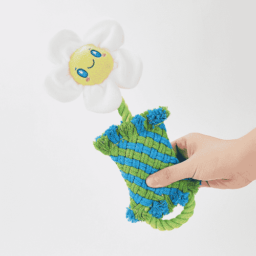 Barkbutler x Fofos Dental Flower Toy for Dogs - Image 3