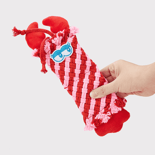 Barkbutler x Fofos Dental Lobster Toy for Dogs - Image 5