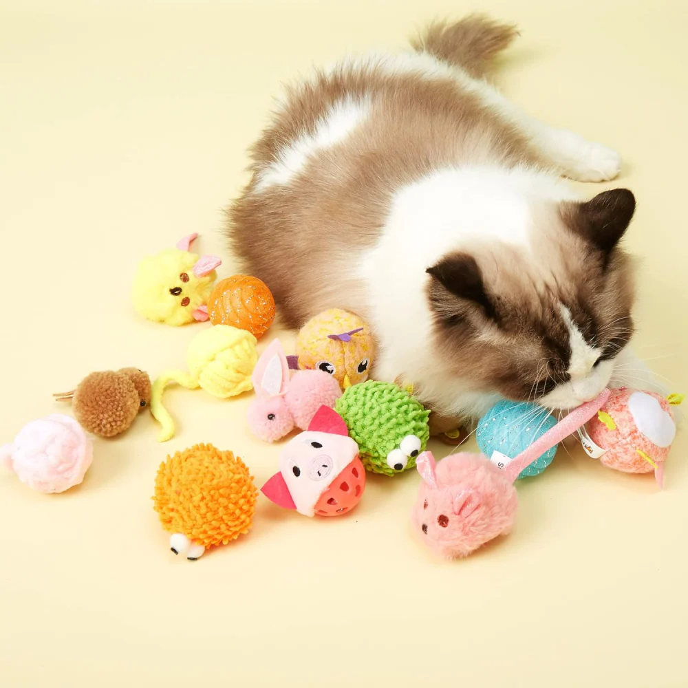 Barkbutler x Fofos Geek Ball Toy for Cats - Image 3
