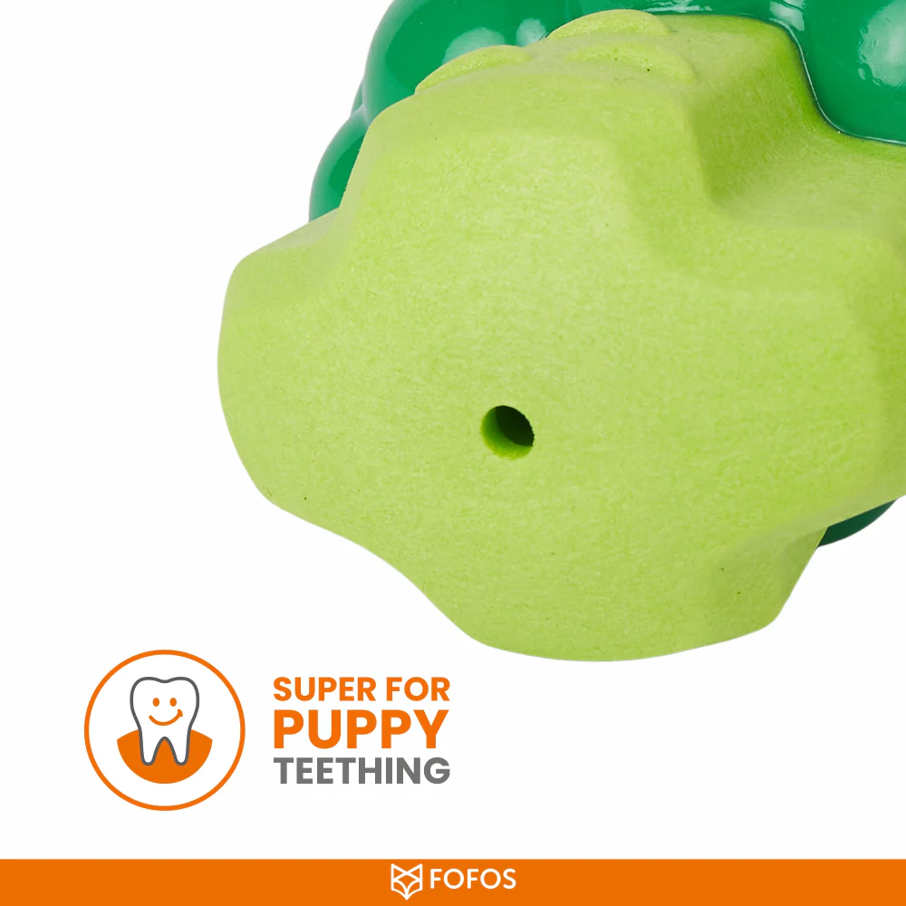 Barkbutler x Fofos Giggling Vegi Bites Broccoli Squeaky Chew Toy for Dogs - Image 3