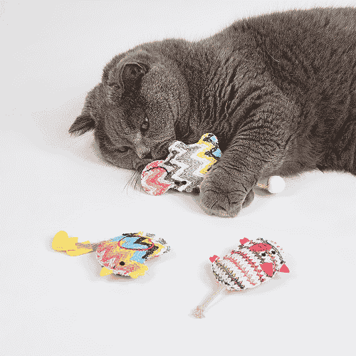 Barkbutler x Fofos Interactive Catnip Chic Toy for Cats - Image 7