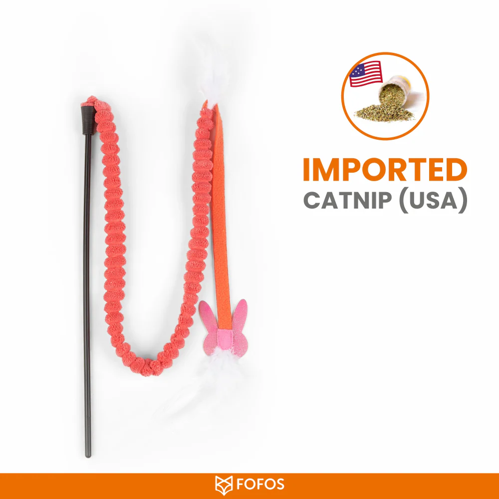 Barkbutler x Fofos Interactive Wand Teaser Toy for Cats - Image 3