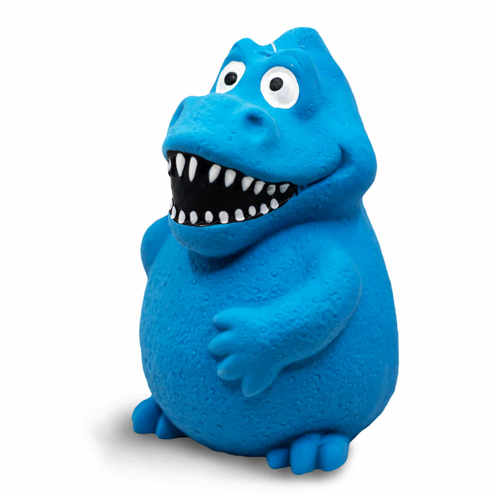Barkbutler x Fofos Latex Bi Dinosaur Squeaky Toy for Dogs - Image 7