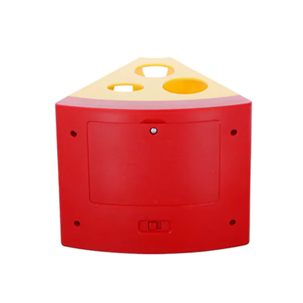 Barkbutler x Fofos Mouse In Cheese Interactive Toy for Cats (Yellow/Red) - Image 2