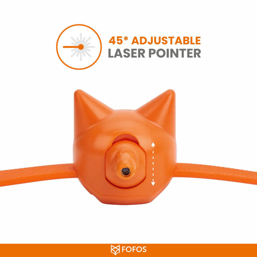 Barkbutler x Fofos Rechargeable Laser Collar Smart Toy for Cats - Image 3
