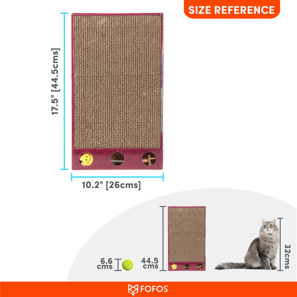 Barkbutler x Fofos Rock & Roll Play Box Scratcher Toys for Cats - Image 3