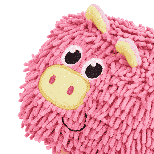 Barkbutler x Fofos Tough Pig Chew Toy for Dogs - Image 4