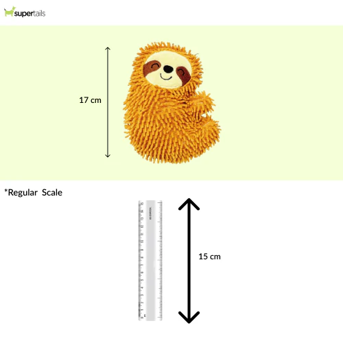 Barkbutler x Fofos Tough Sloth Chew Toy for Dogs - Image 2