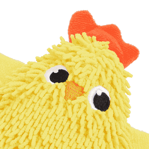 Barkbutler x Fofos Tough Squeaky Chick Toy for Dogs - Image 4