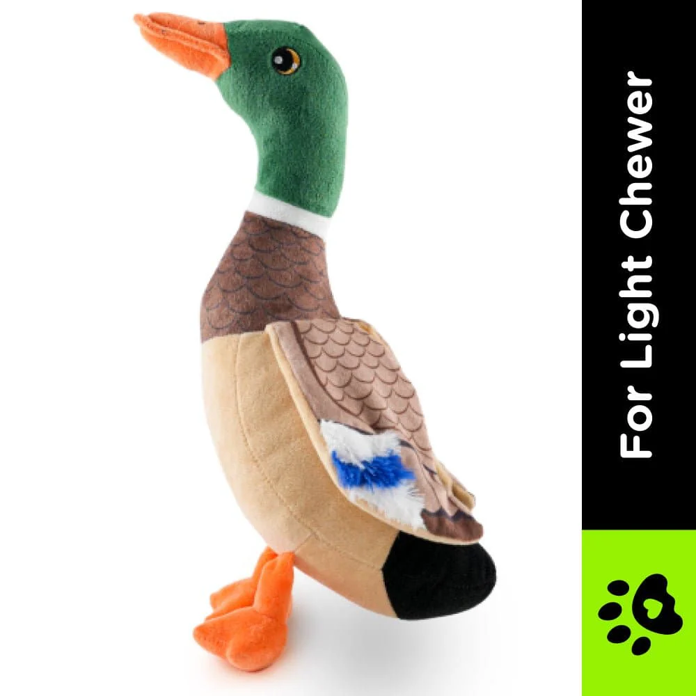 Barkbutler x Fofos Wild Duck Squeaky Plush Toy for Dogs - Image 2