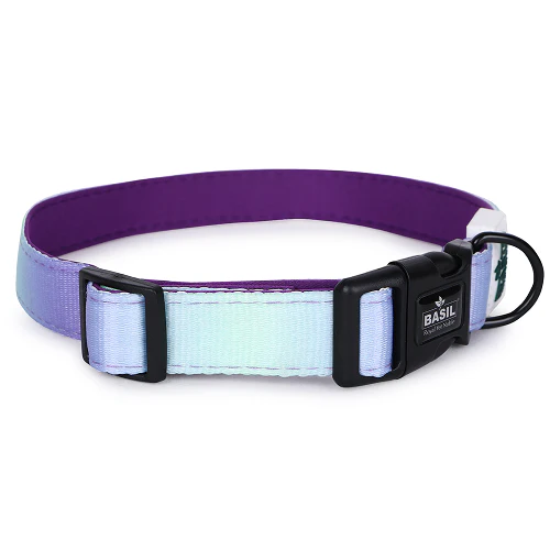 Basil Adjustable Padded Collar for Dogs (Purple/Blue) - Image 5