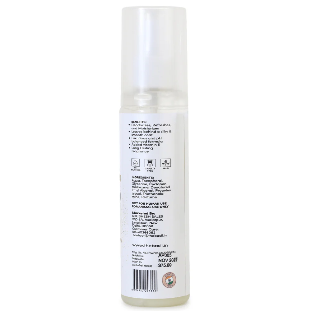 Basil Amour Cologne Spray for Dogs and Cats - Image 2