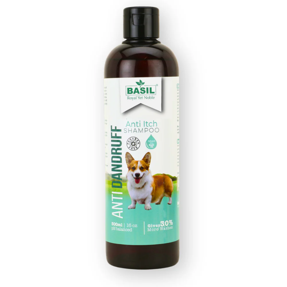 Basil Anti Dandruff & Anti Itch Shampoo for Dogs and Cats - Image 6