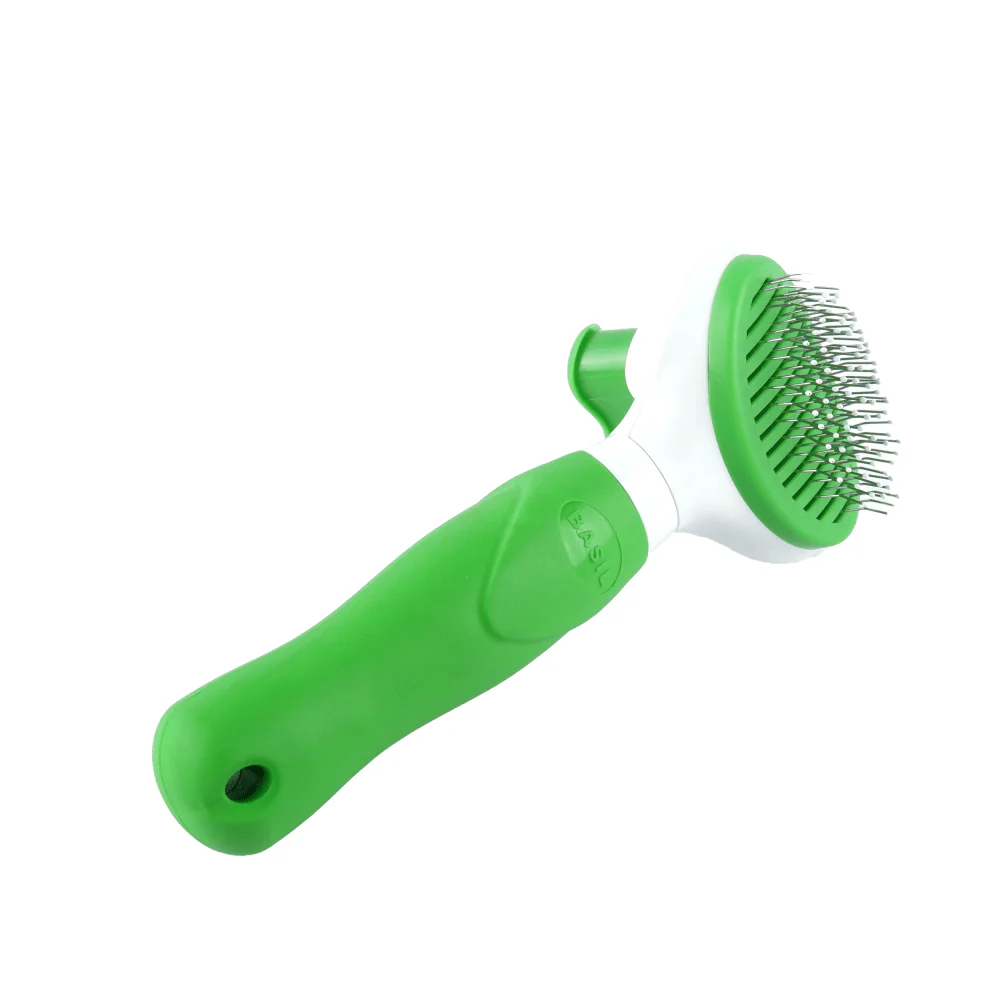 Basil Auto Slicker Brush for Dogs and Cats - Image 4