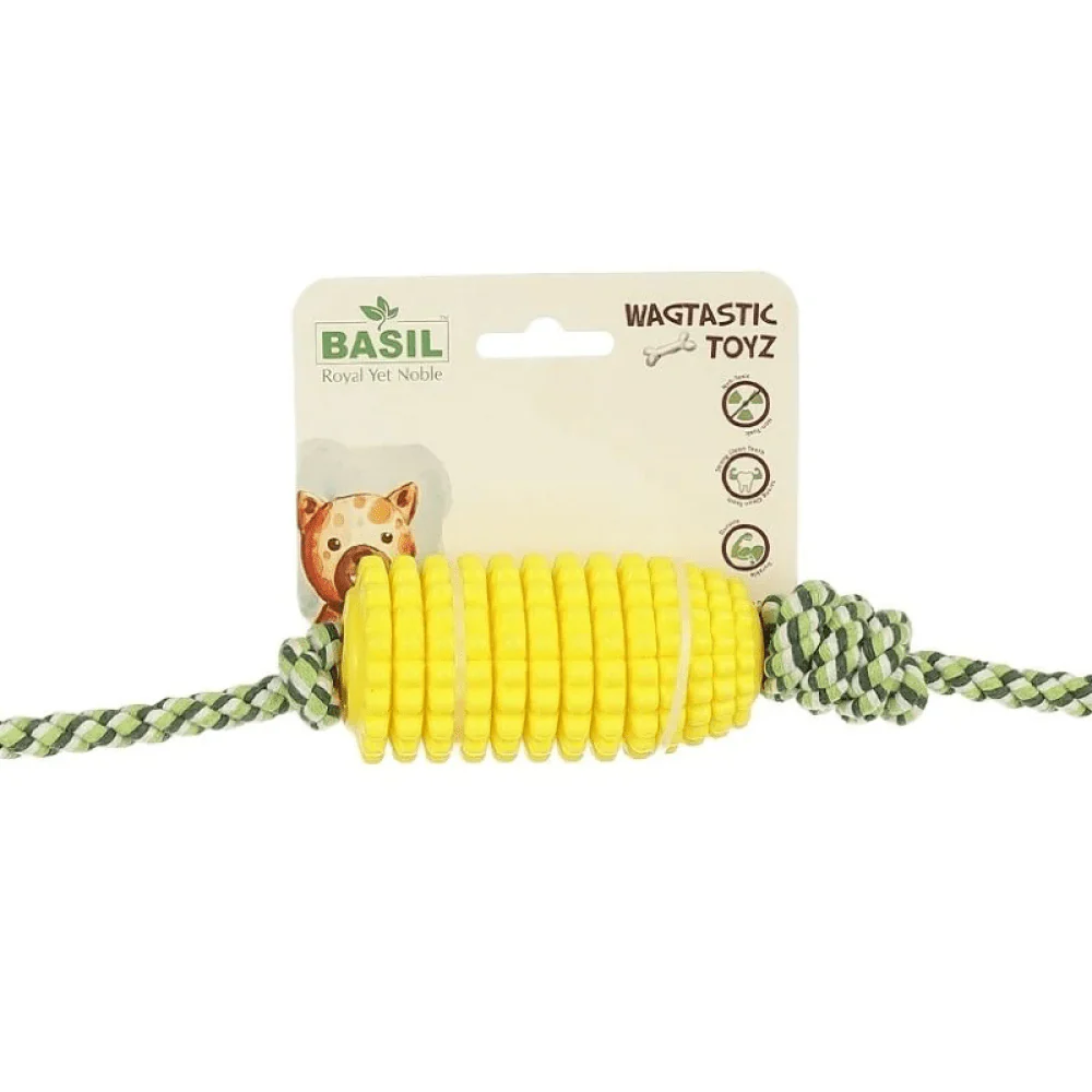 Basil Corn with Rope Toy for Dogs - Image 3
