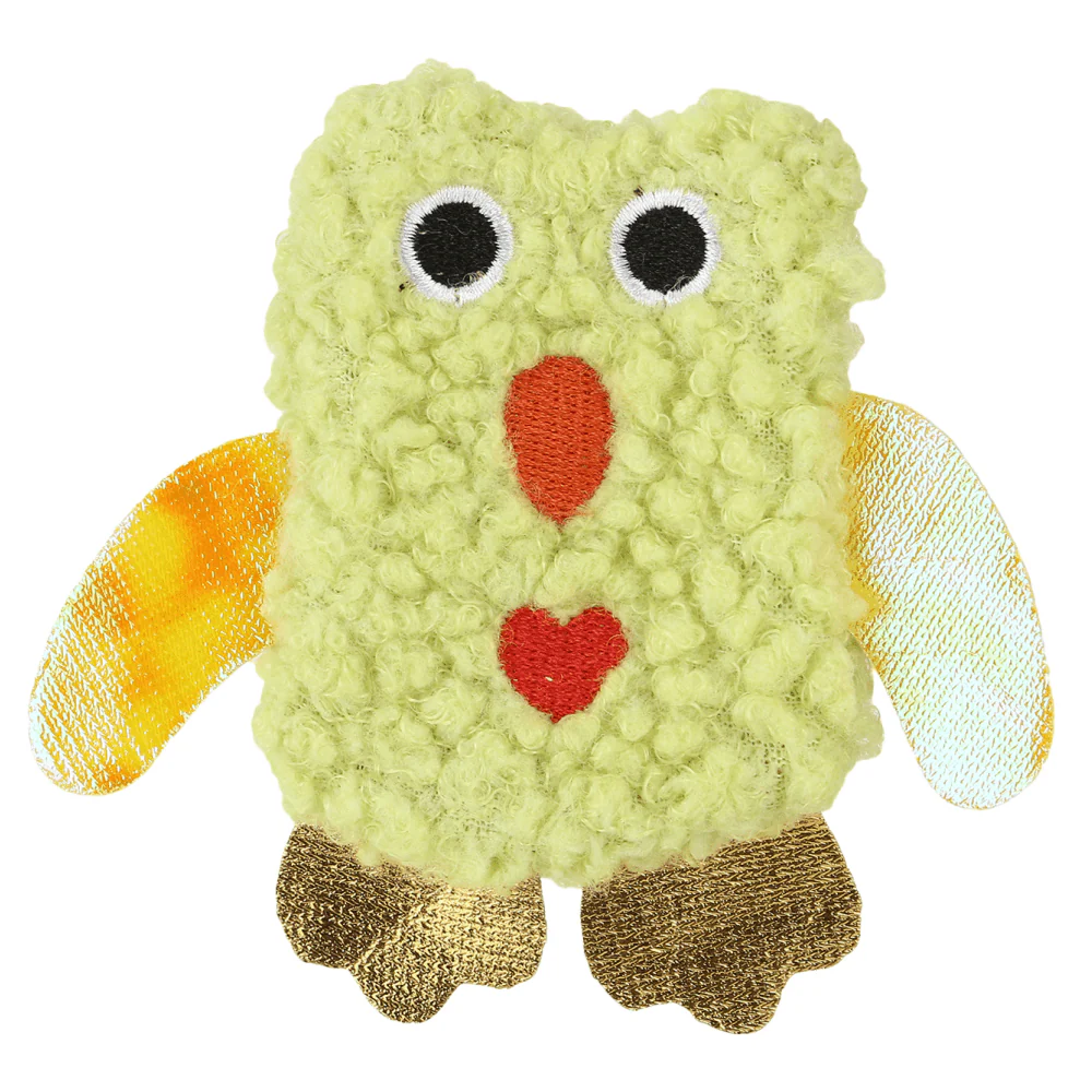 Basil Cotton Plush Cat Toy with Catnip for Cats (Green) - Image 2