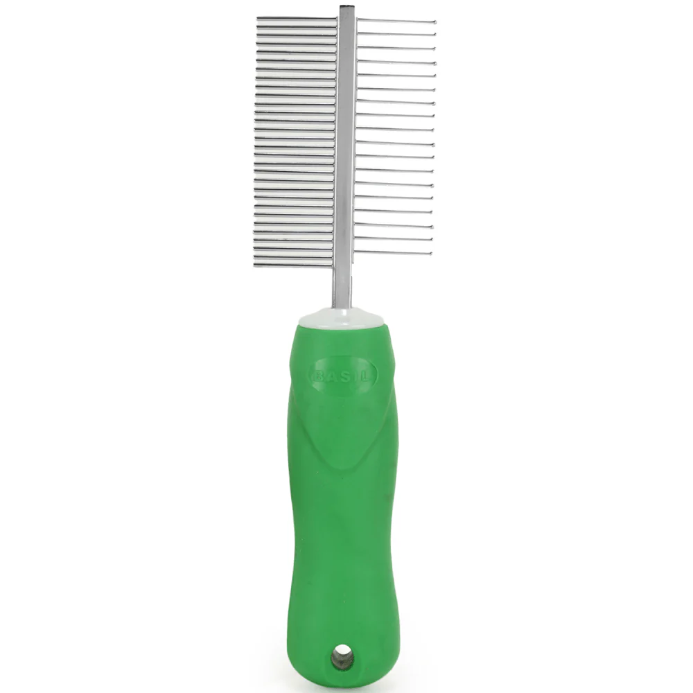 Basil Double Sided Flea Comb for Dogs and Cats - Image 2