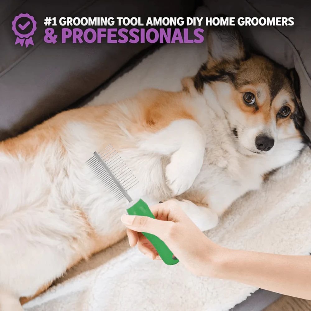 Basil Double Sided Flea Comb for Dogs and Cats - Image 7