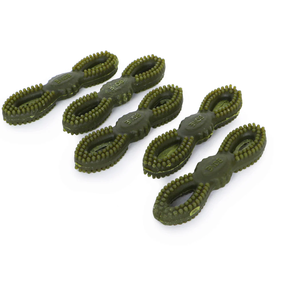 Basil Fresh Breath Chewy Bone Dog Treat - Image 5