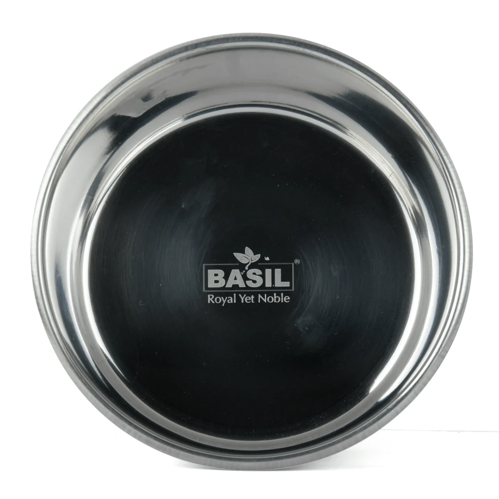 Basil Heavy Dish with Silicon Bowl for Dogs (Maroon) - Image 4